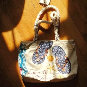 Very cute small Paul Brent Beach bag